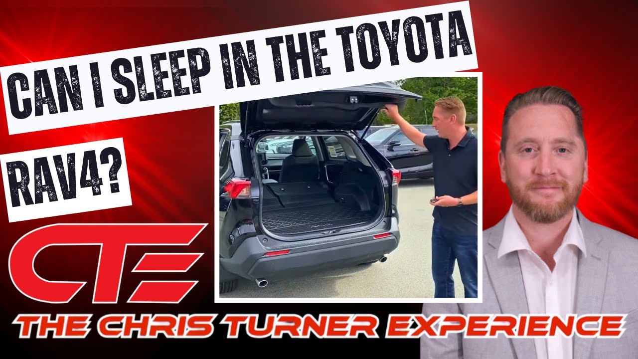 SLEEPING IN THE 2020 RAV4  -  I'm 6' Tall And I Can Sleep In The 2020 Toyota RAV4