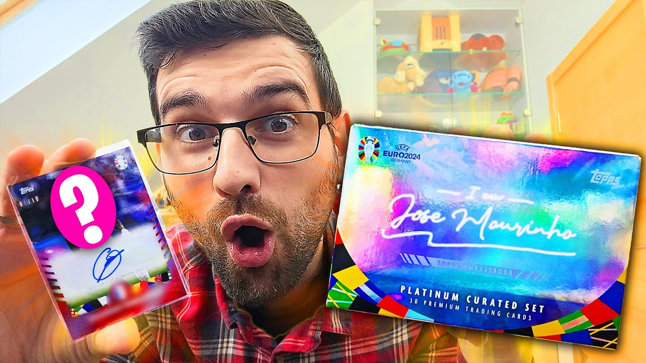 NIKAD BOLJI AUTOGRAM FUDBALERA iz Murinjove Kutije Kartica  | Jose Mourinho Hobby Box - Topps