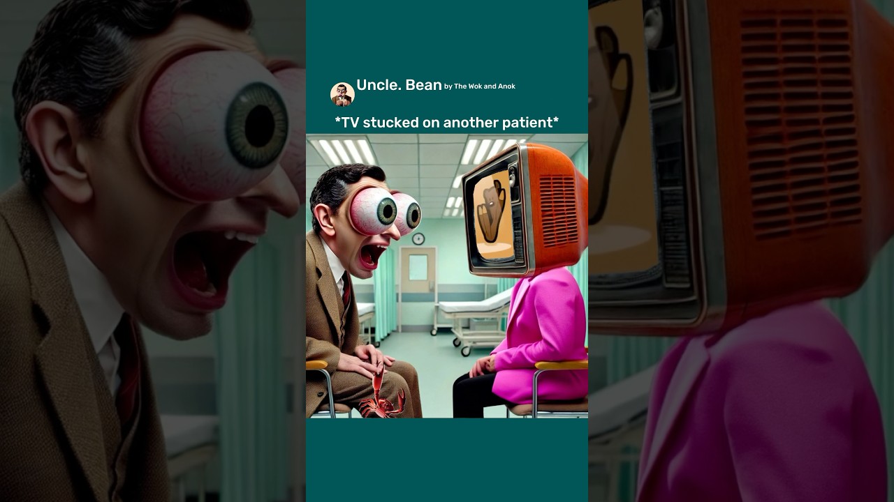 Mr Bean Going To Hospital Be Like Ai No Brainer #aiart #chatgptart #aicomedy #mrbean