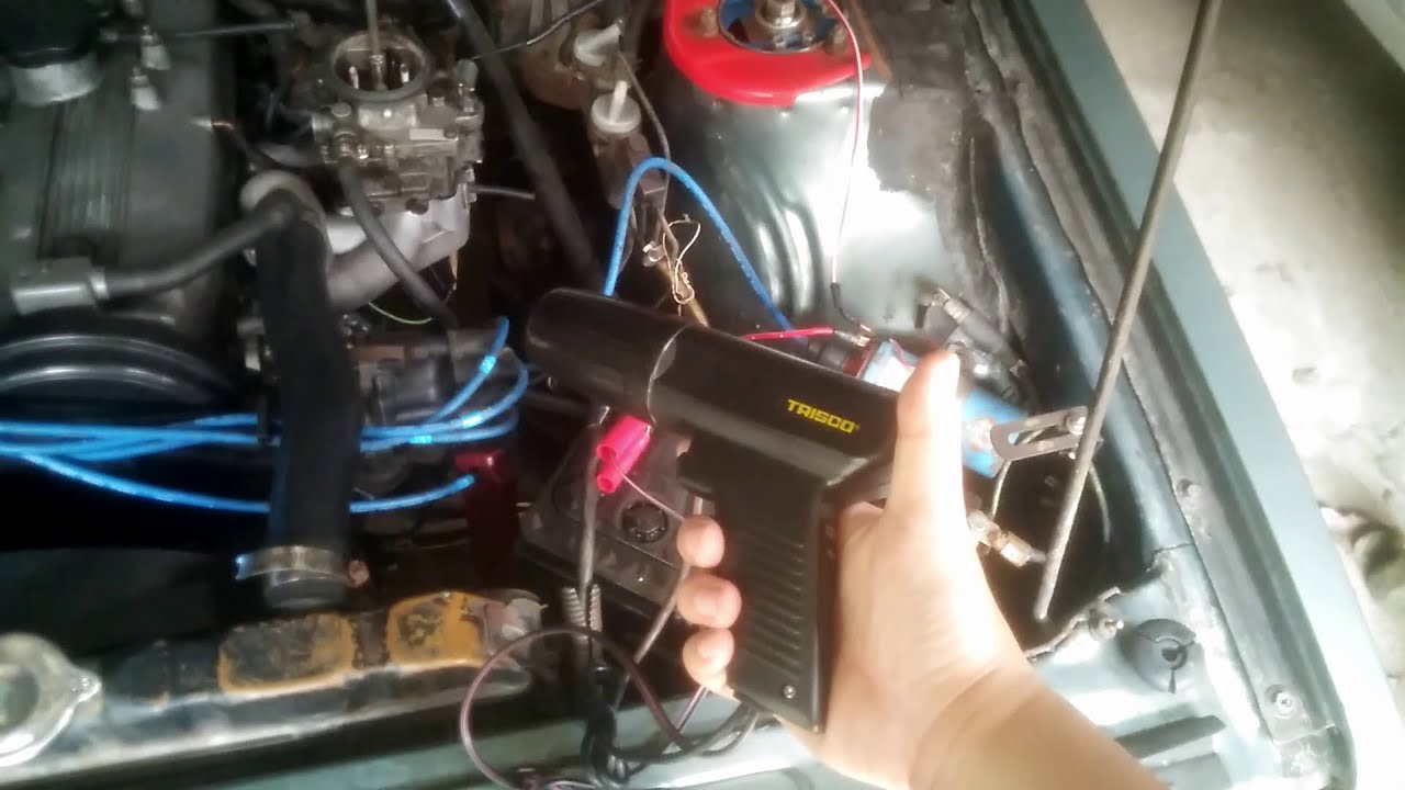Setting Initial Ignition Timing on My Mitsubishi Lancer Boxtype (三菱ランサーEX / A173 Lancer / Lancer SL)
