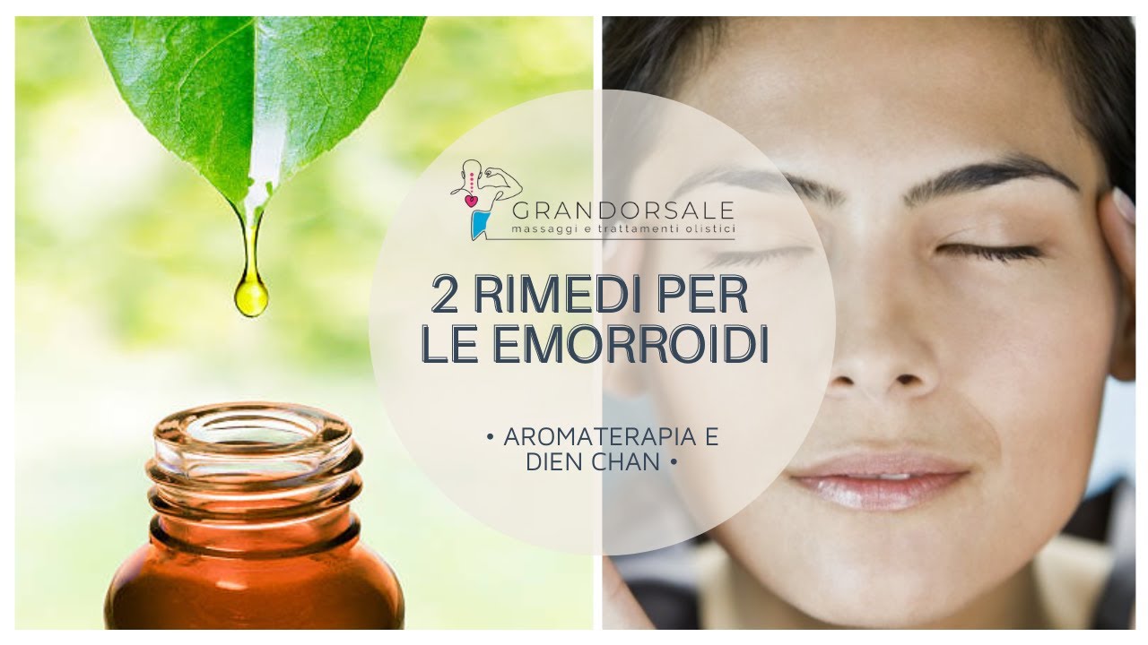 2 RIMEDI NATURALI PER LE EMORROIDI