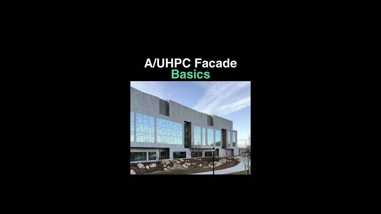 A/UHPC Facade Basics #PanelDesign #ConcreteArtistry #DesignDetails #Craftsmanship