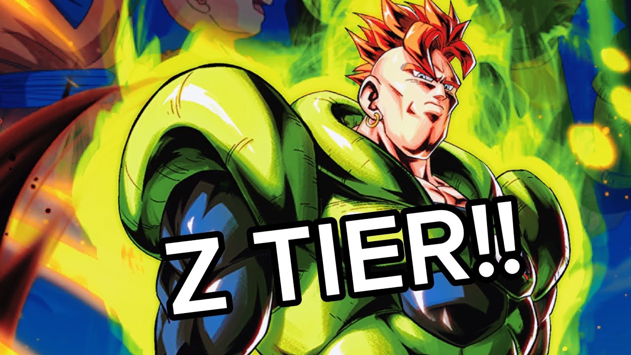 Z-TIER ANDROID 16. HE’S ACTUALLY CRAZY GOOD. 🔥 (Dragon ball legends)