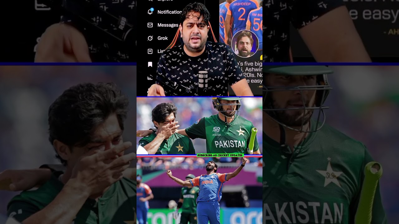 PAKISTAN FAILED TO CHASE 120 AGAINST INDIA 🔥🤩 | AB CRICINFO REACTION 🤯 | #cricket #indiavspakistan