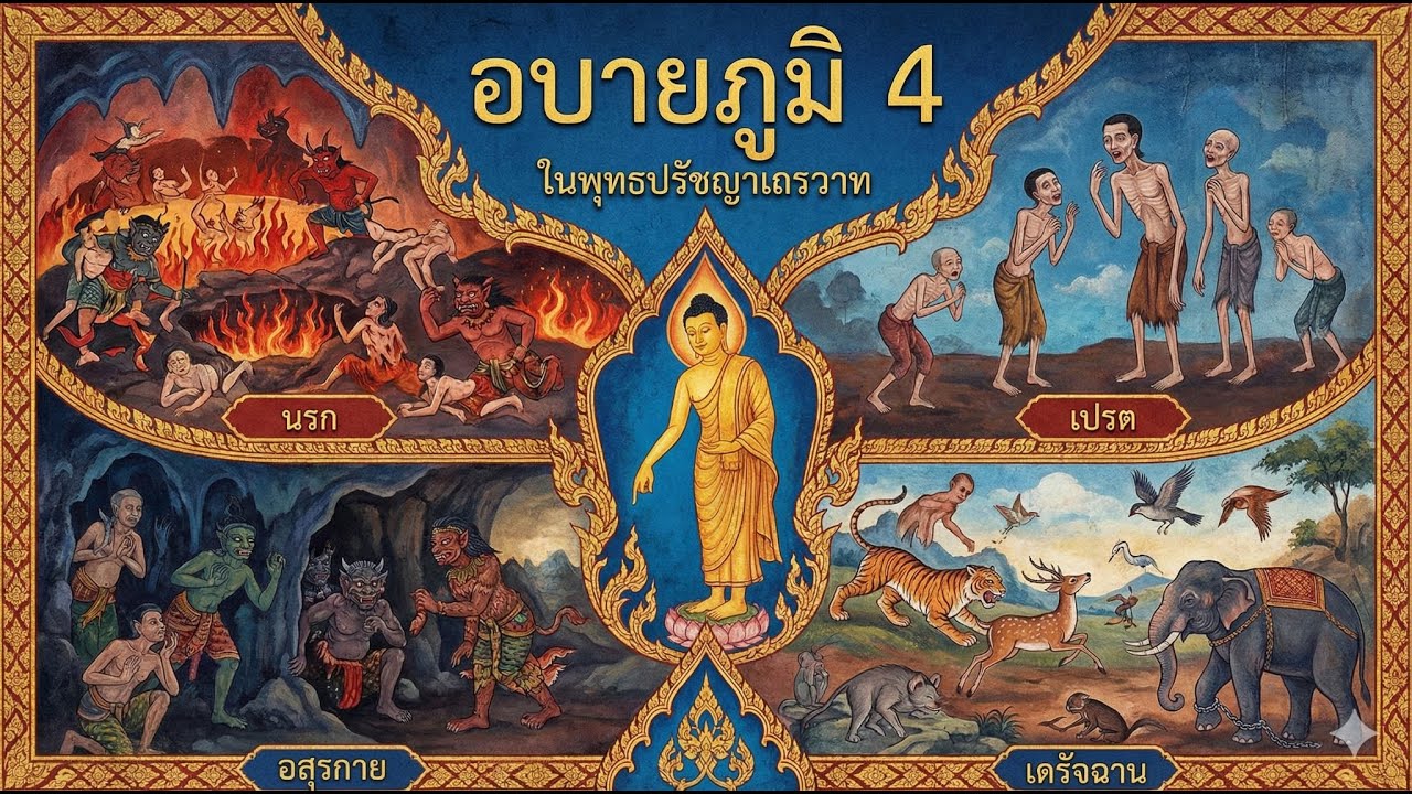 อบายภูมิ  จักรวาลวิทยาเชิงศีลธรรม