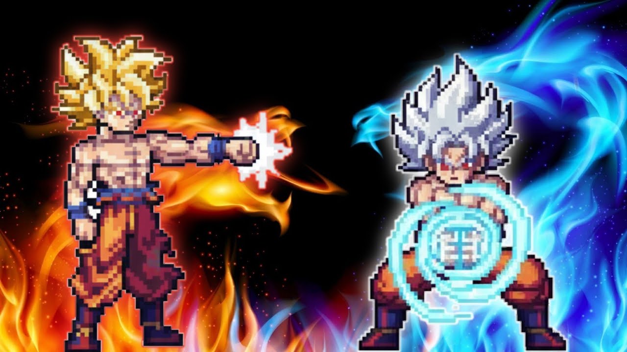 Goku Saiyan Saga OP VS Goku DBS 3.5 OP(All Form) in Jump Force Mugen