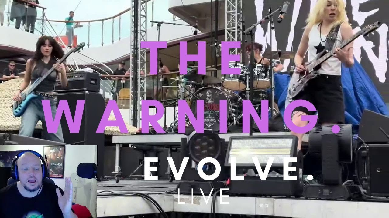 The Warning - Evolve live on Shiprocked 2024 2/9/24  OMG!! PAU IS IN BEAST MODE.