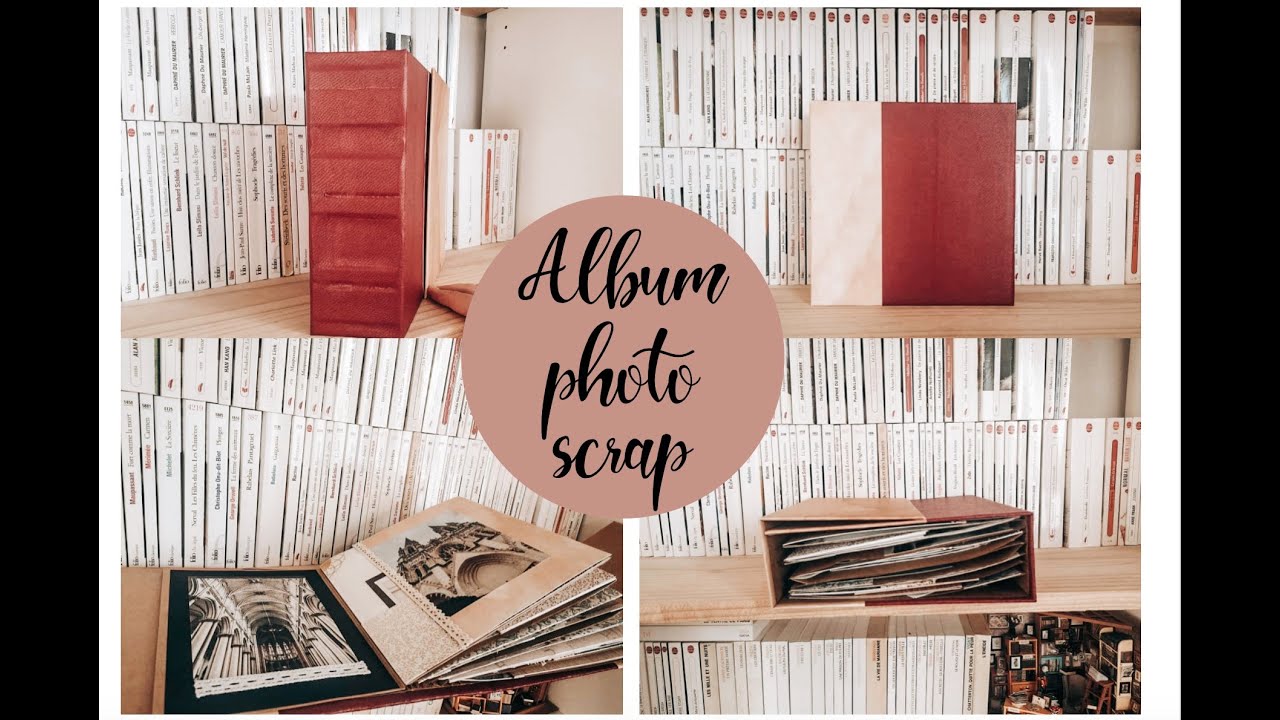Présentation : mon album photo scrap ✨📚📷 Souvenir d'un weekend entre amis ❤️