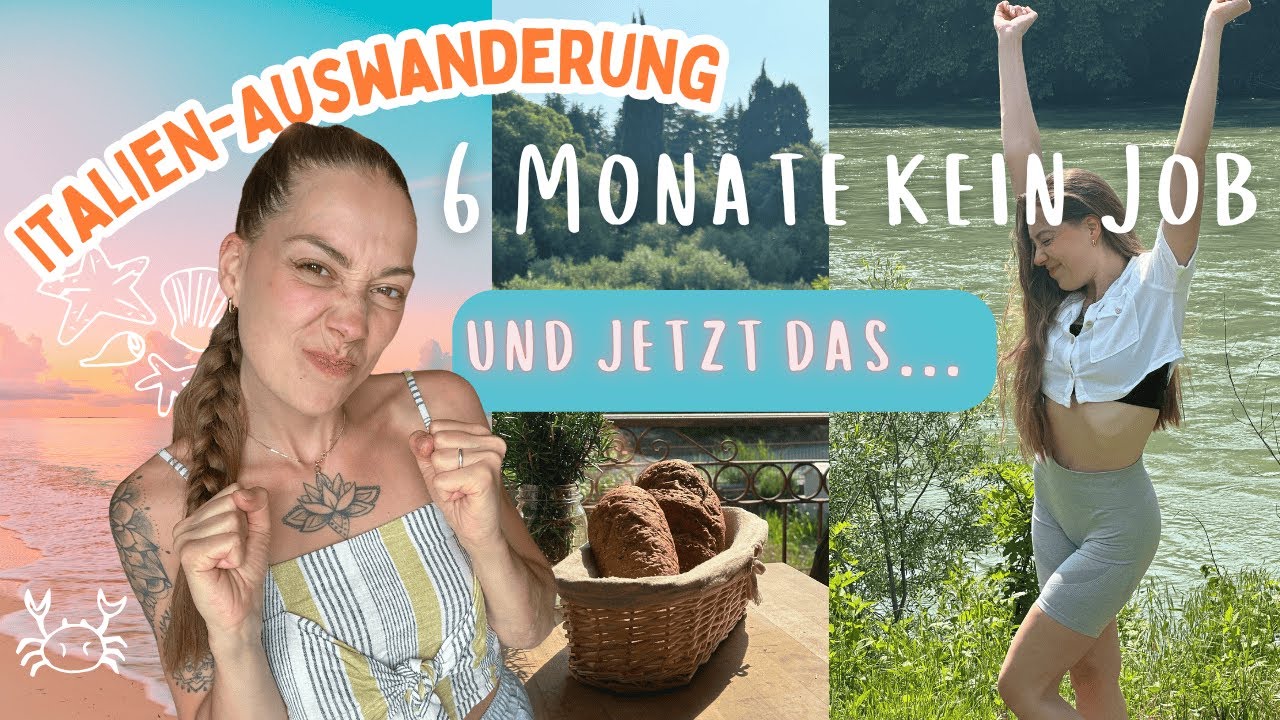 6 Monate arbeitslos in Italien… Jetzt ENDLICH ein Job?! 😱 Auswandern, Kochen & harte Struggles
