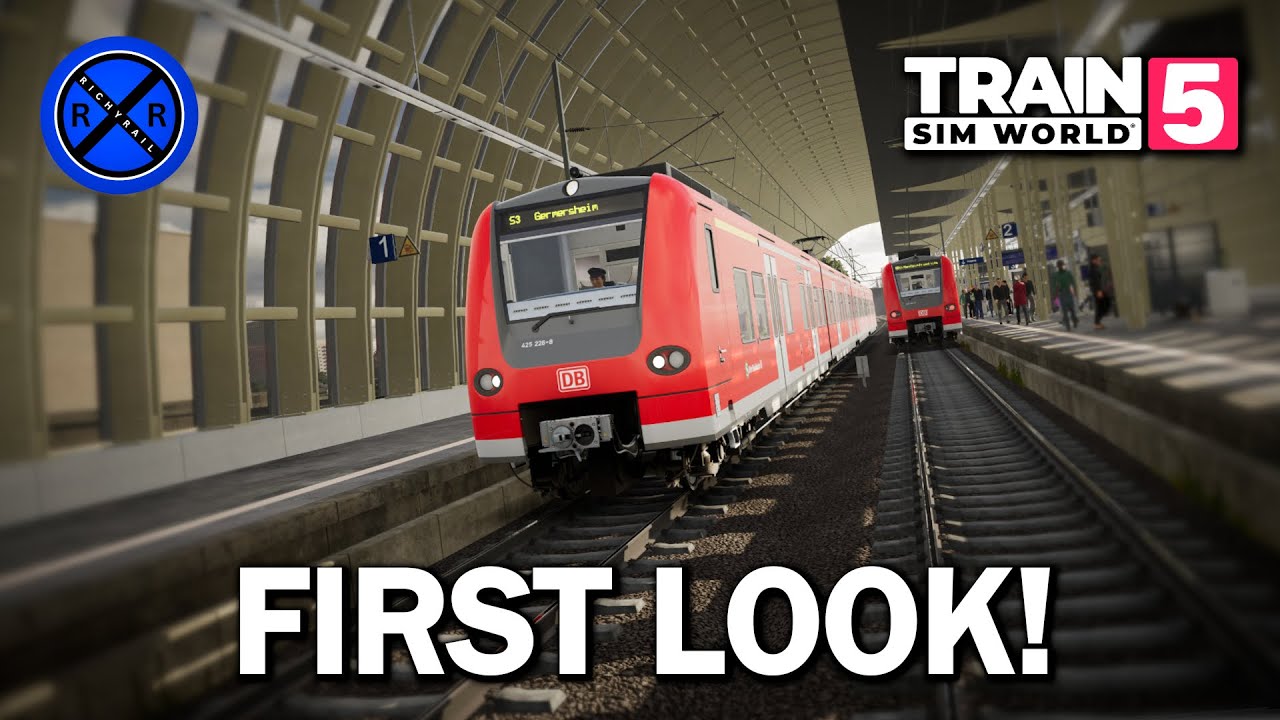 FIRST LOOK at Pf&auml;lzische Ludwigsbahn (Mannheim - Kaiserslautern) - Train Sim World 5