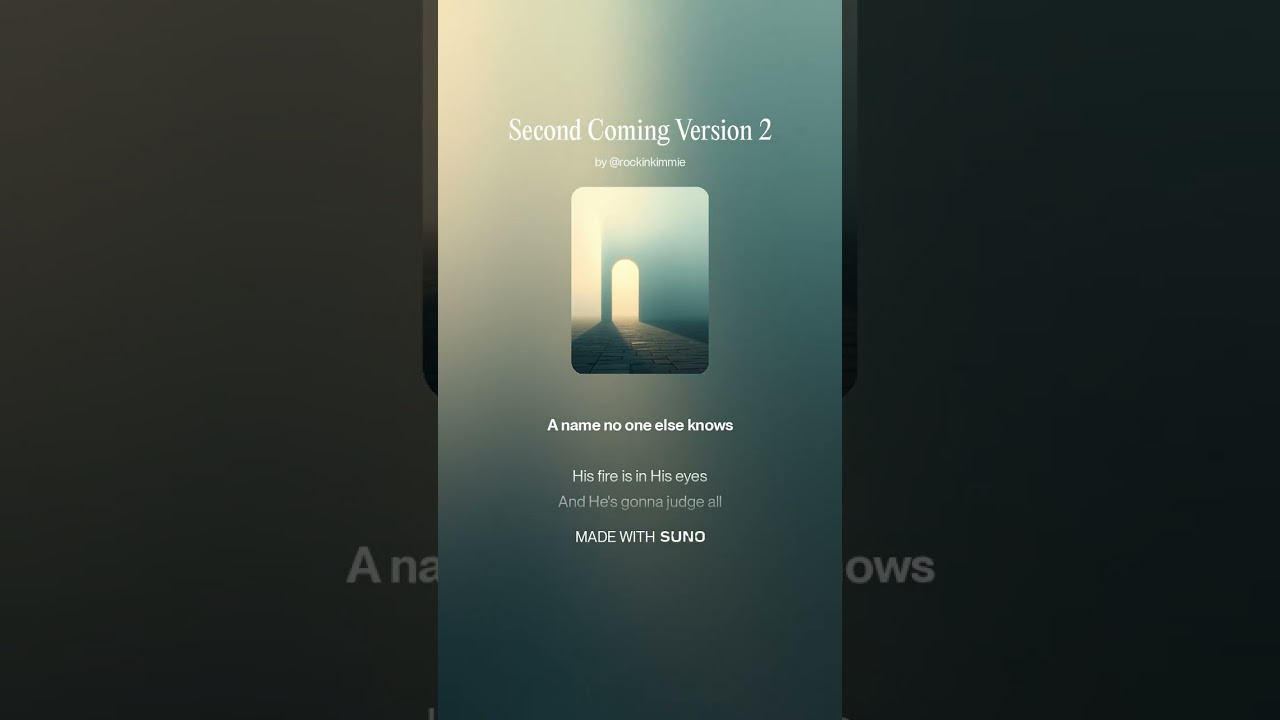 Second Coming Version 2