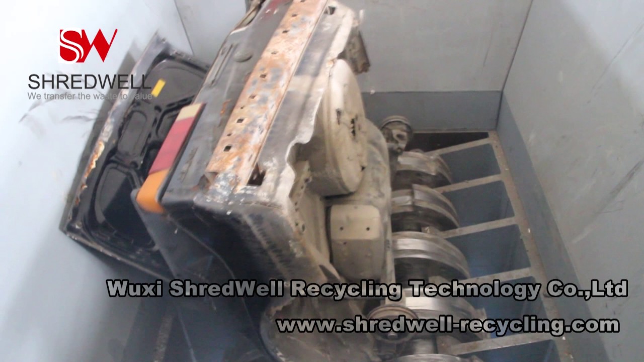 MS 2400 Car Shredder | Auto Shredder | Scrap Metal Shredders | SHREDWELL, CHINA