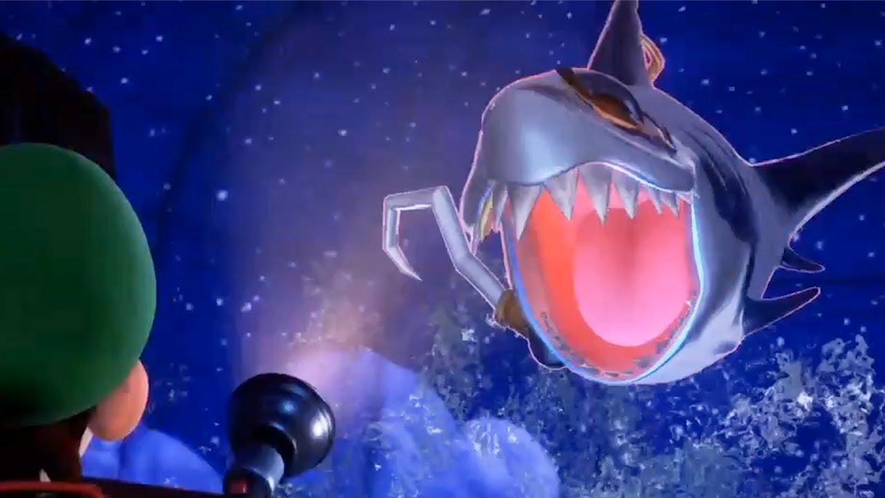 Luigi's Mansion 3 - Captain Fishhook Boss Fight