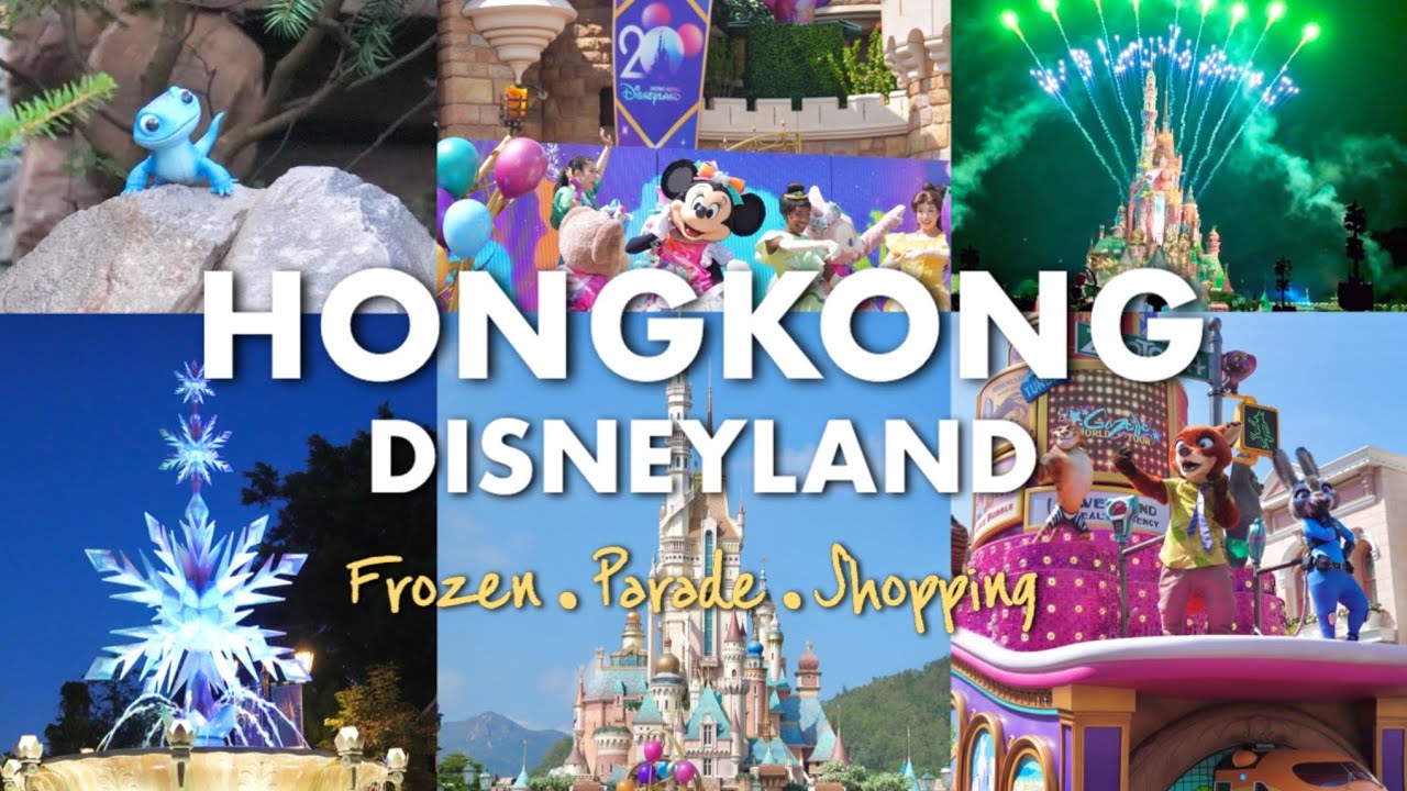 Hong Kong Disneyland Vlog: Frozen Kingdom, Parade Highlights & 20th Anniversary Shopping