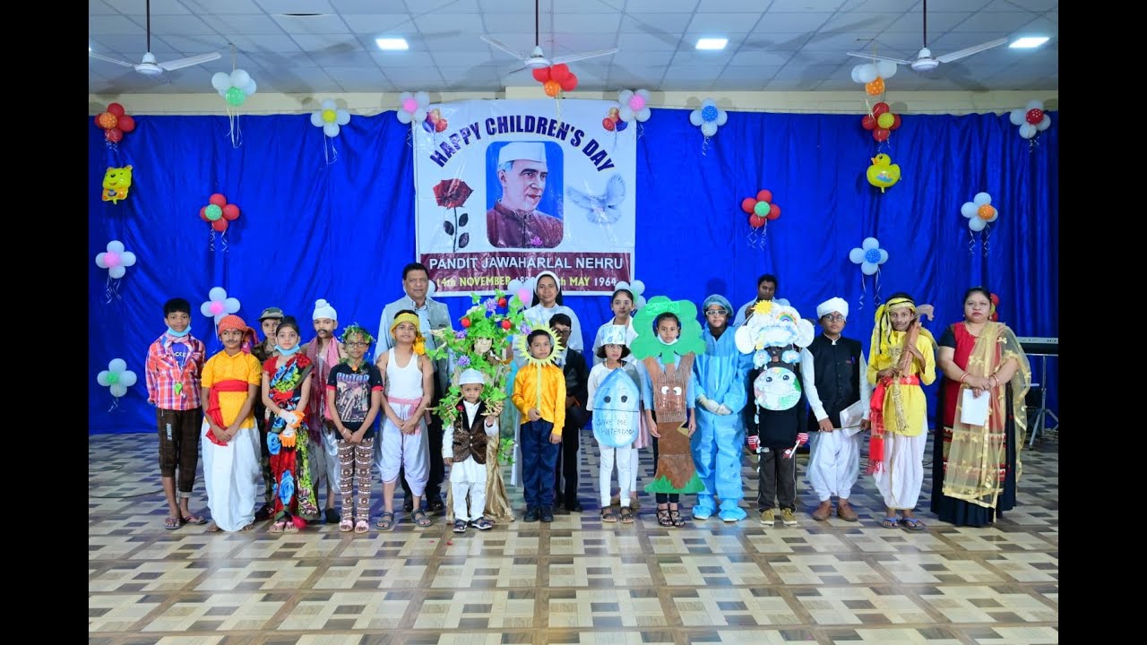 De Nobili School Gomoh. Children's Day Fancy Dress Competition.