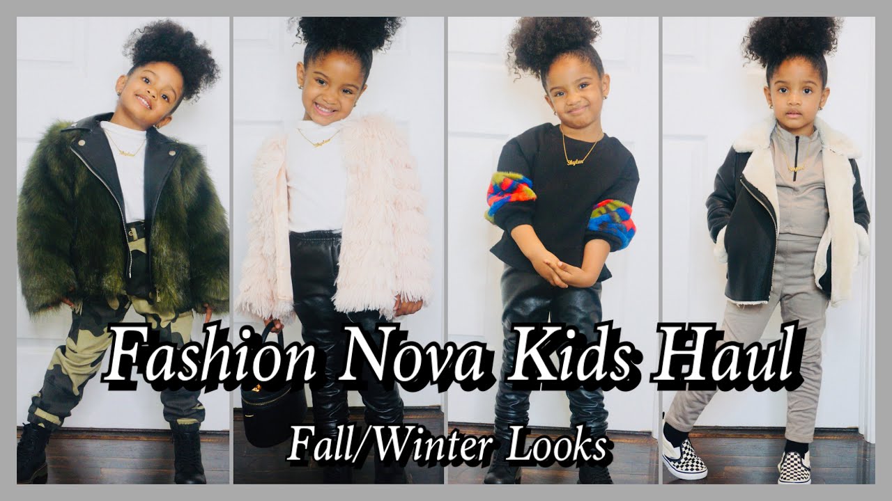 FASHION NOVA Kids Haul | Fall/Winter Looks 2020 | Try On Haul