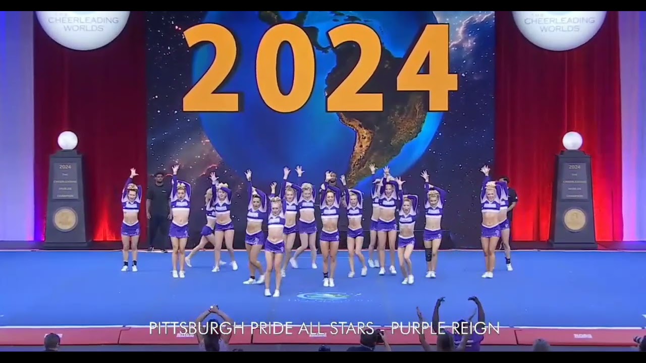 Pittsburgh Pride Allstars Reign Finals at The Cheerleading Worlds 2024