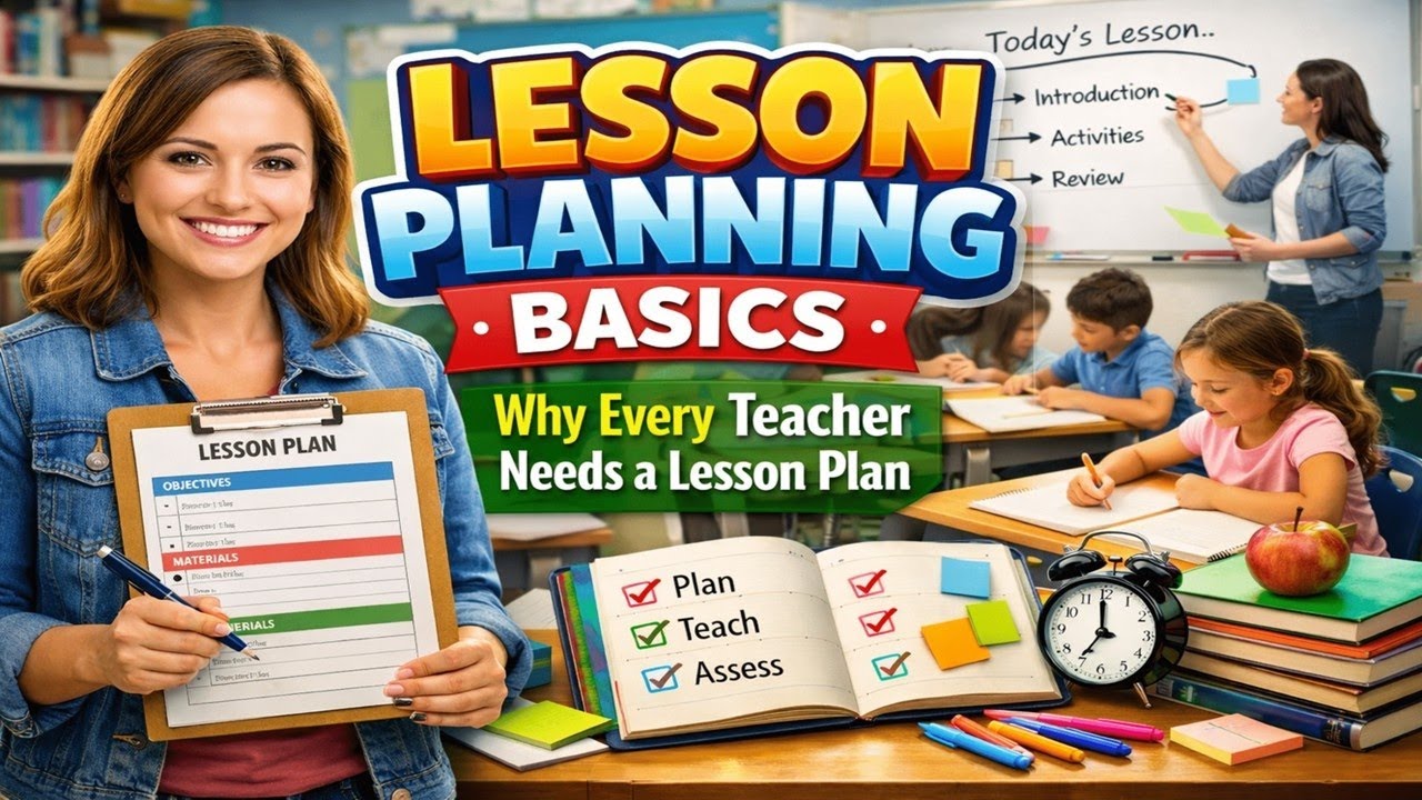 Lesson Planning Basics | Why Every Teacher Needs a Lesson Plan | Teacher Training Session