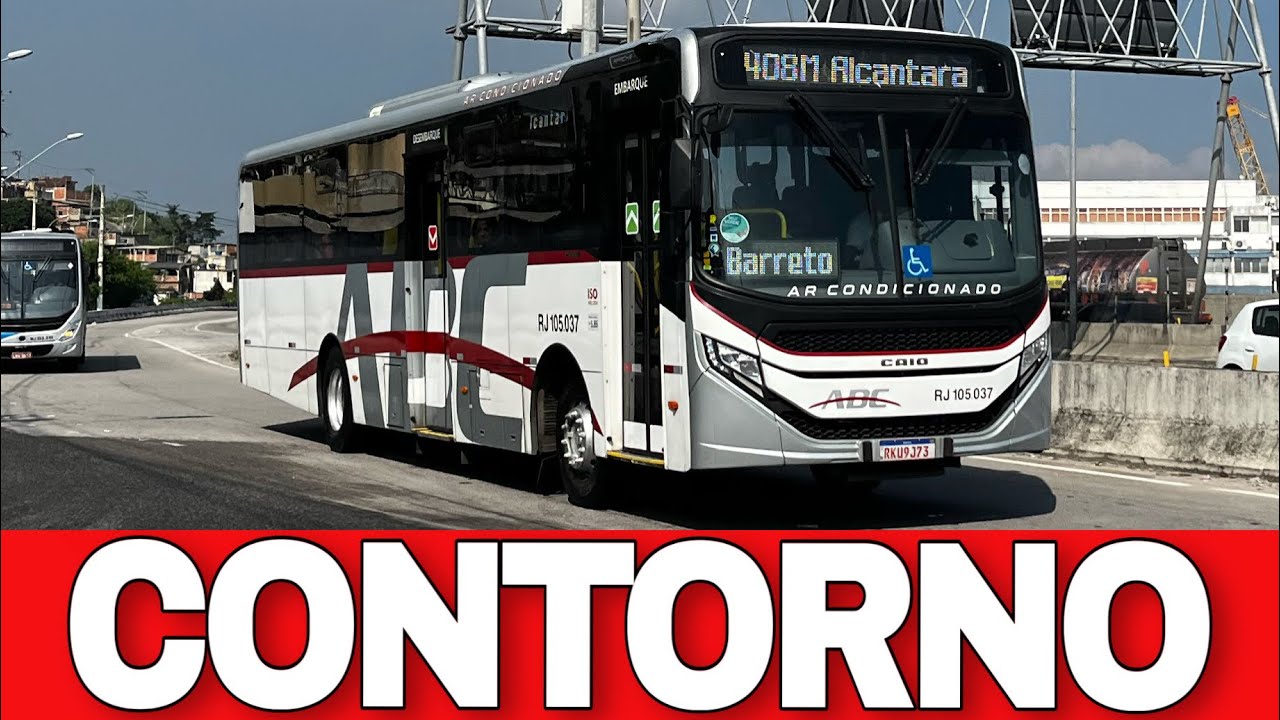 Avenida do Contorno (Niterói,RJ) - Movimentação de Ônibus #63