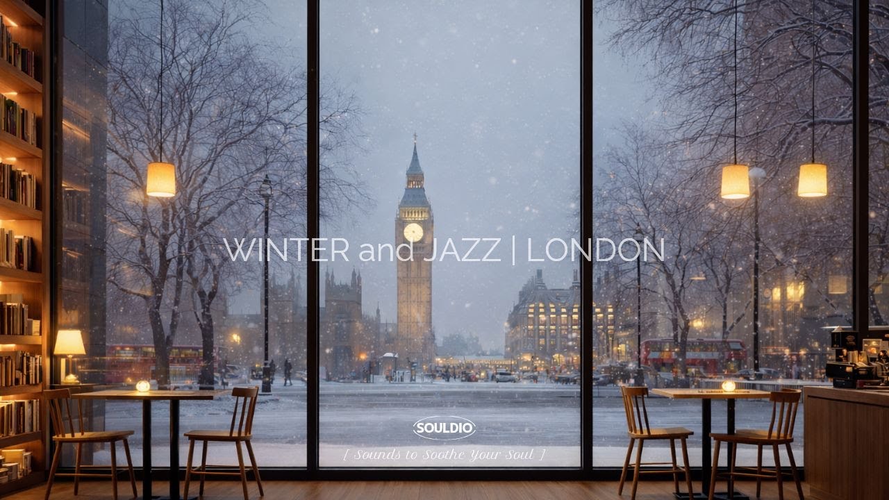 [Playlist] Снежный лондонский день, медленные страницы в кафе | Returning to Myself | Winter Jazz