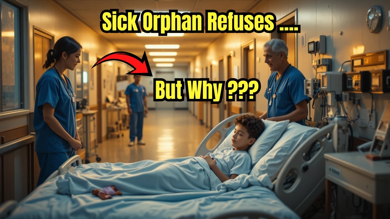 Sick Orphan Refuses Surgery Until “He” Arrives