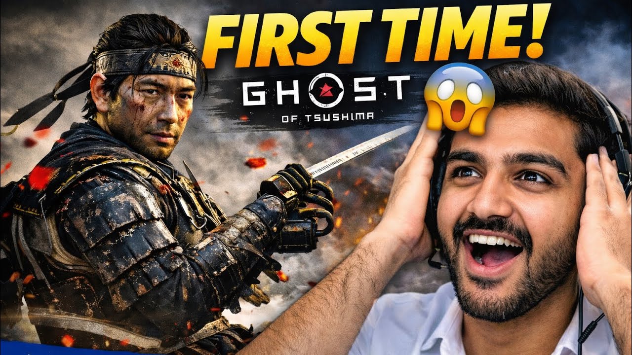 🔴LIVE: My FIRST EVER Ghost of Tsushima Experience… I am NOT Ready ⚔️😱 | PS5