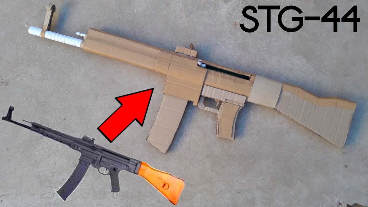 Como hacer una Stg 44 de carton
