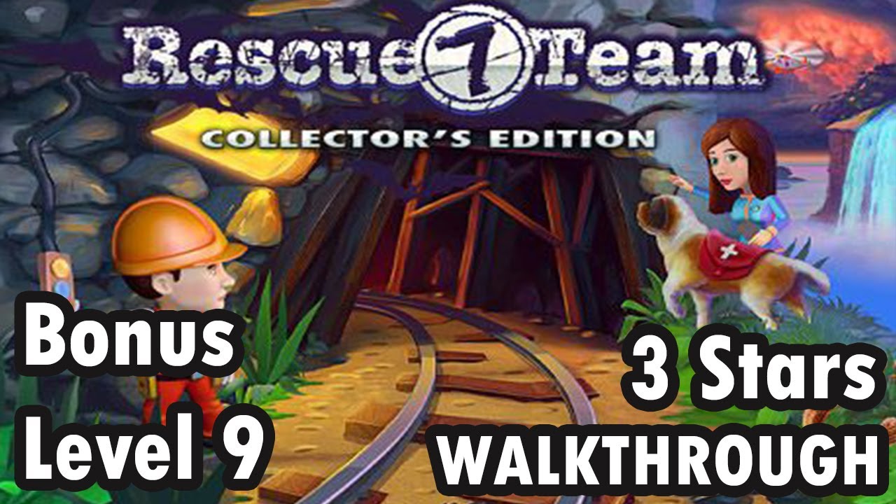 Rescue Team 7 - Collector's Edition - Bonus Level 9 - 3 Stars (Walkthrough)