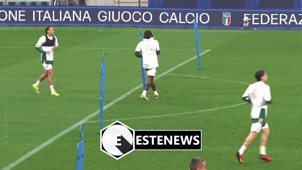 Italia, l'allenamento completo della squadra di Gennaro Gattuso