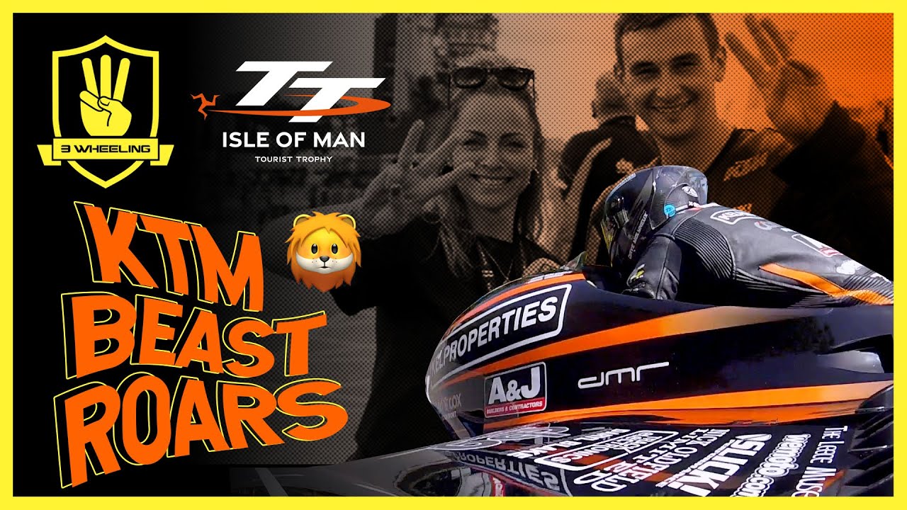 Isle of Man TT ⚡️ on first attack of the TT Mountain Course with legend Dave Molyneux & Daryl Gibson