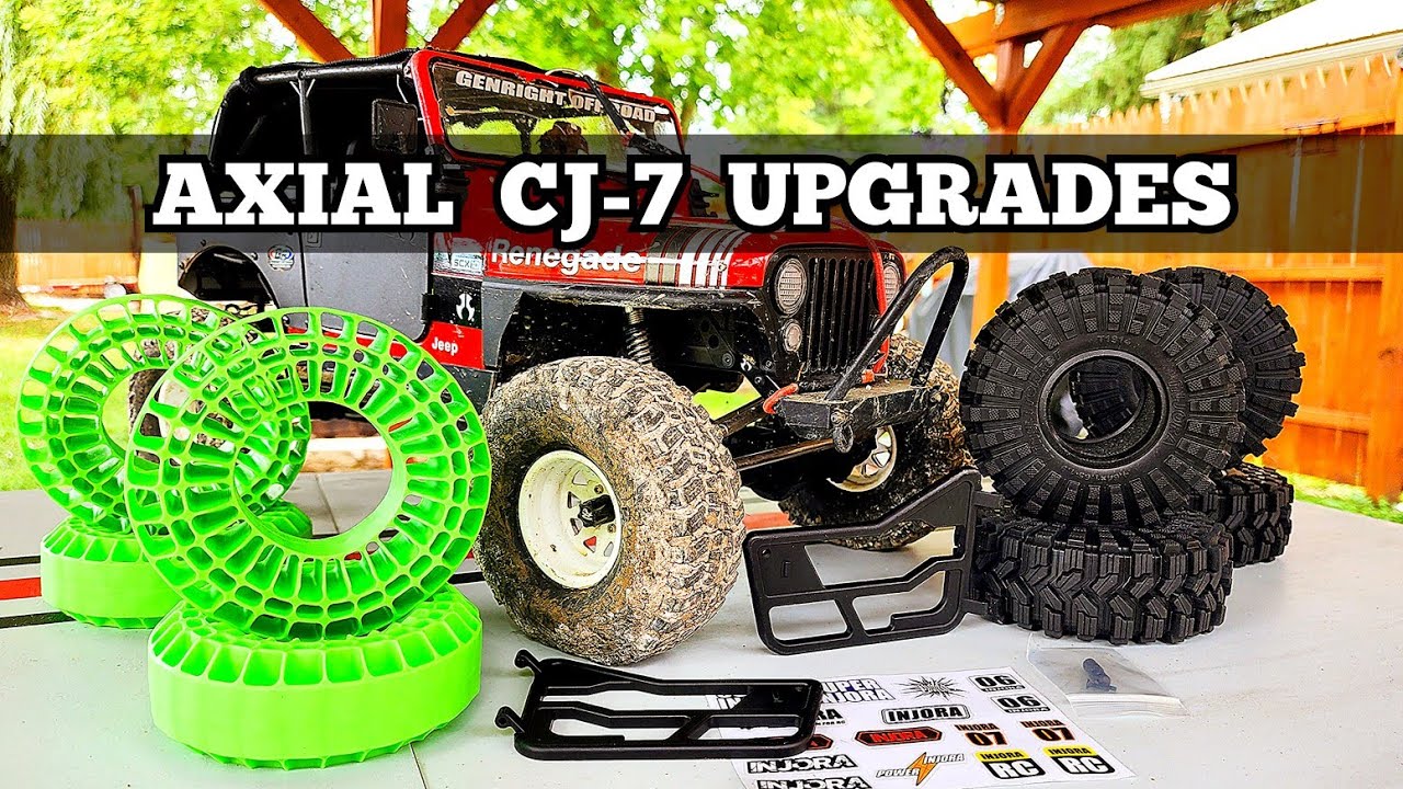 Axial Cj-7 апгрейды дверей шины силиконовые вставки