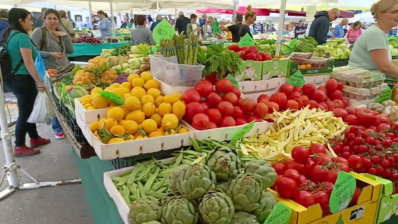 Strolling Through Ljubljana’s Weekend Street Market | Local Life in Motion