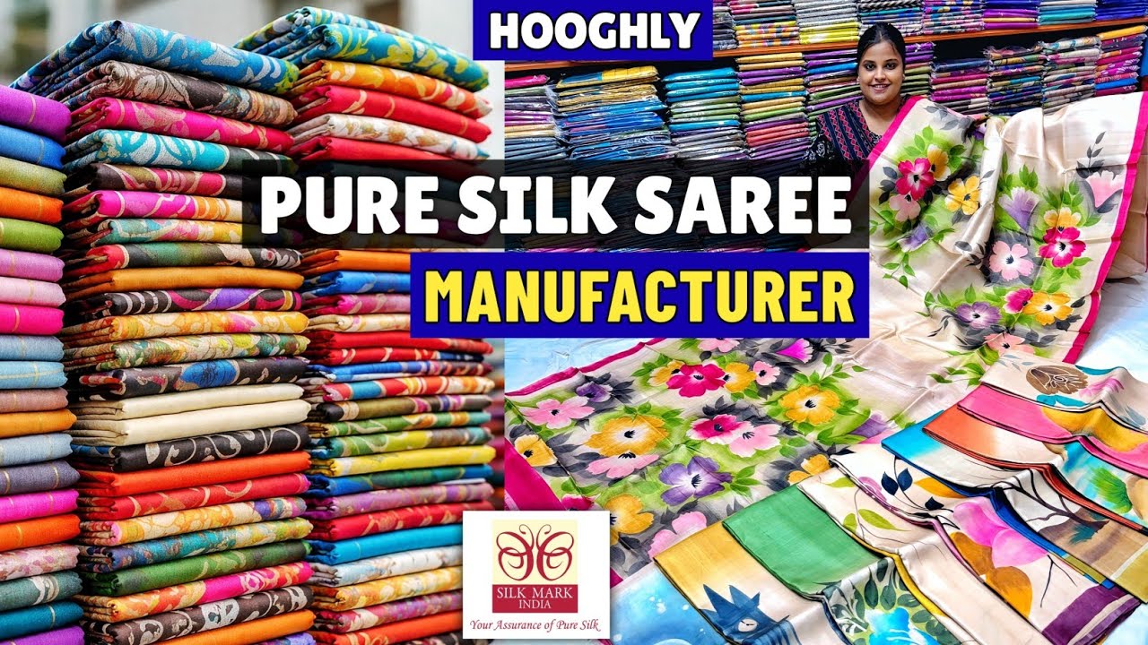 100% Pure Tussar & Bishnupuri Silk Saree with Silk Mark 🔥🔥 Manufacturer & Wholesaler - HOOGHLY