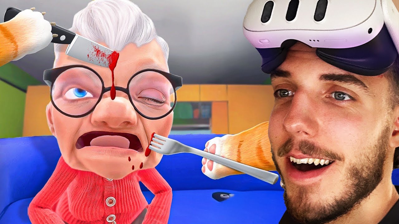 POMSTIL SOM SA GRANNY AKO NAJHORŠIA MAČKA! (Virtuálna Realita)