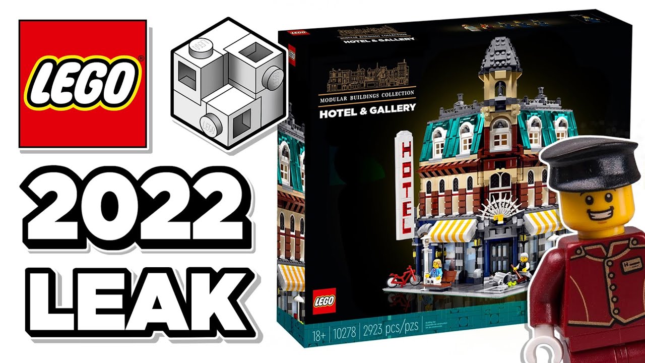 LEGO 2022 Modular Building Leak - New Hotel & Art Gallery