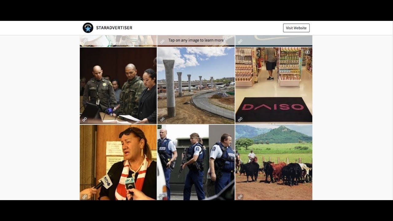 How to access Honolulu Star-Advertiser content through Instagram