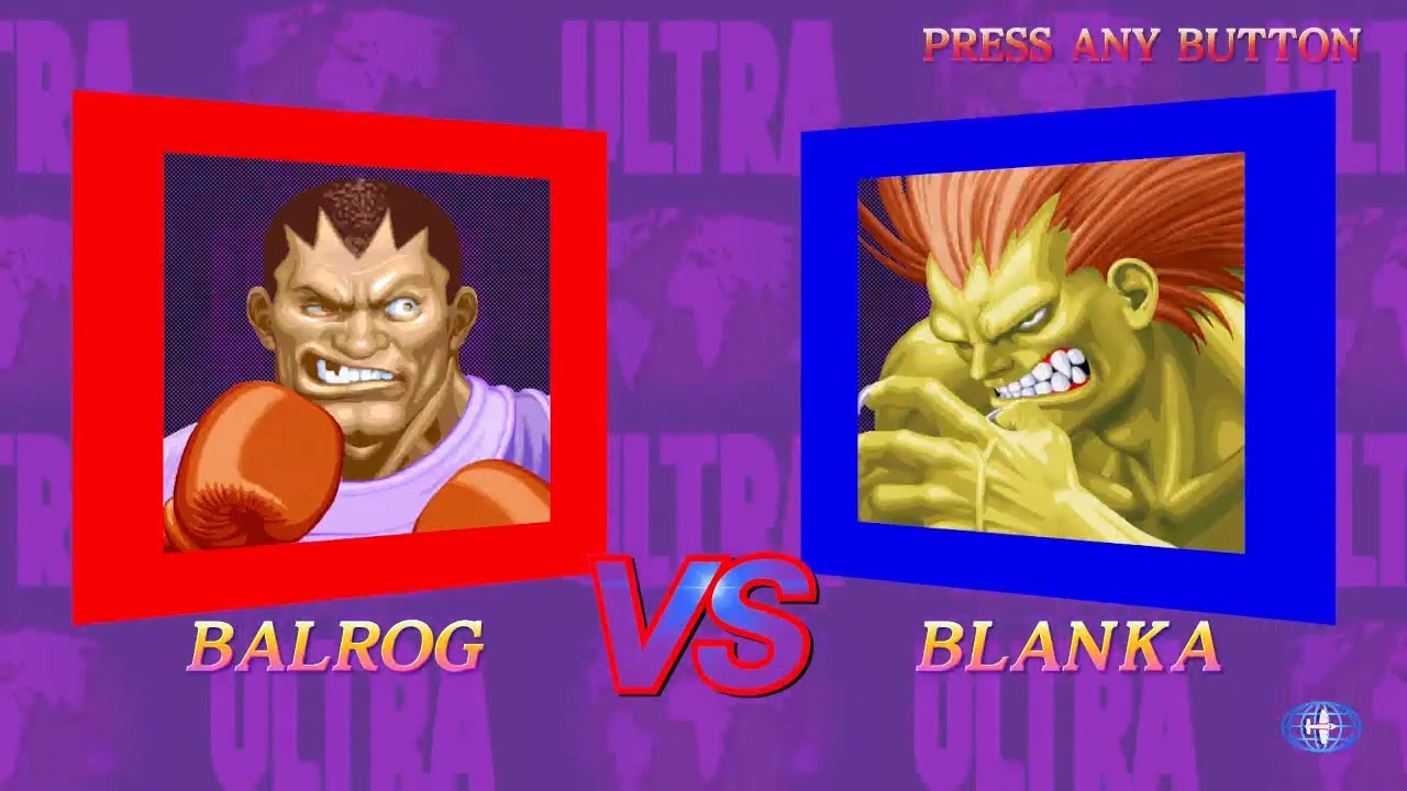 Ultra Street Fighter II - Balrog Playthrough (Normal)
