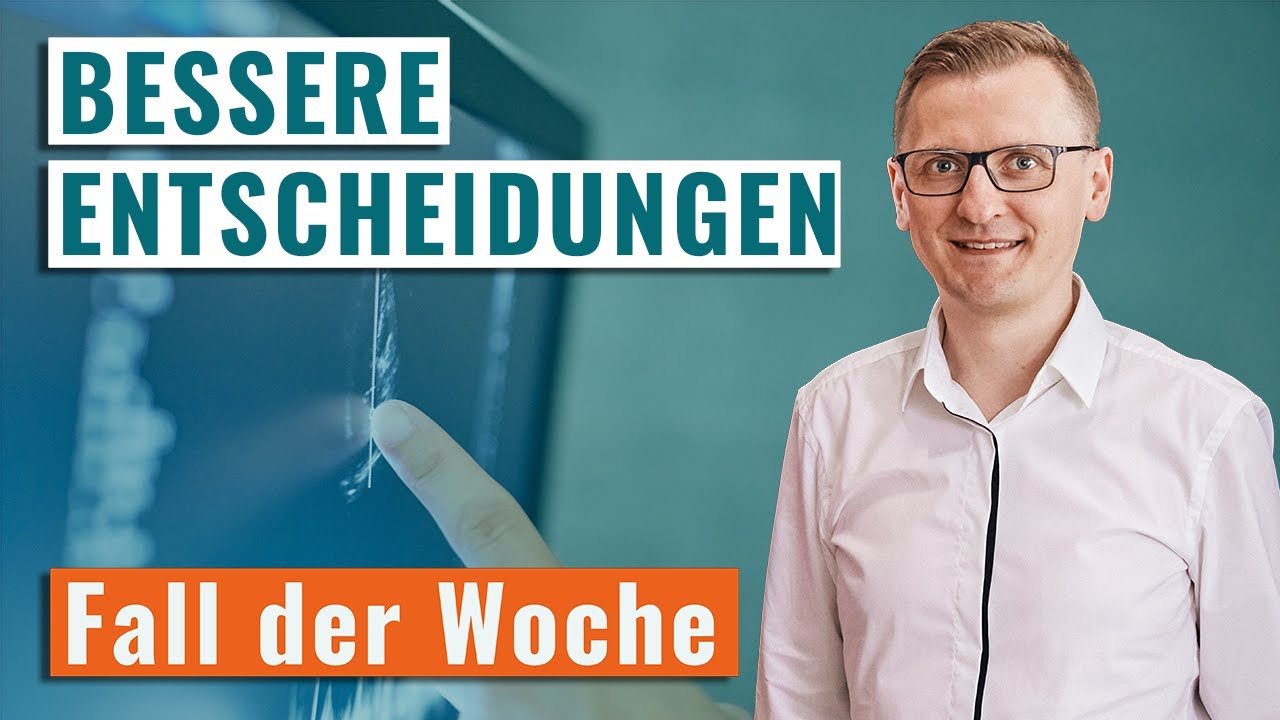 Mit Sono bessere Entscheidungen treffen - Fall der Woche