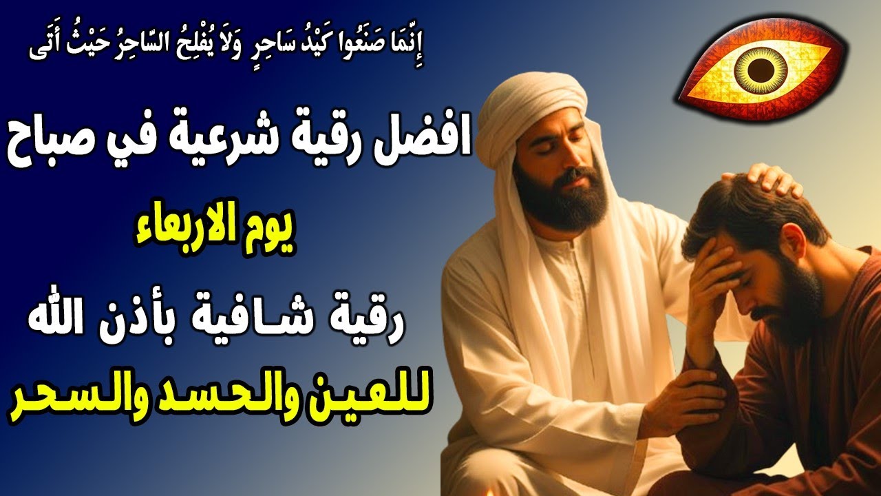 أفضل رقية شرعية في صباح يوم الاربعاء علاج الحسد_السحر_العين _حفظ وتحصين للمنزل _القارئ علاء عقل