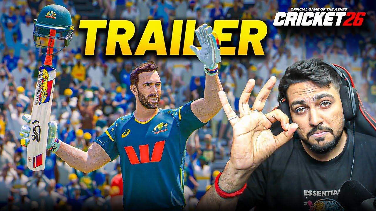 Cricket 26 Official Trailer REACTION 🔥 | Full Review & Breakdown | RtxVivek