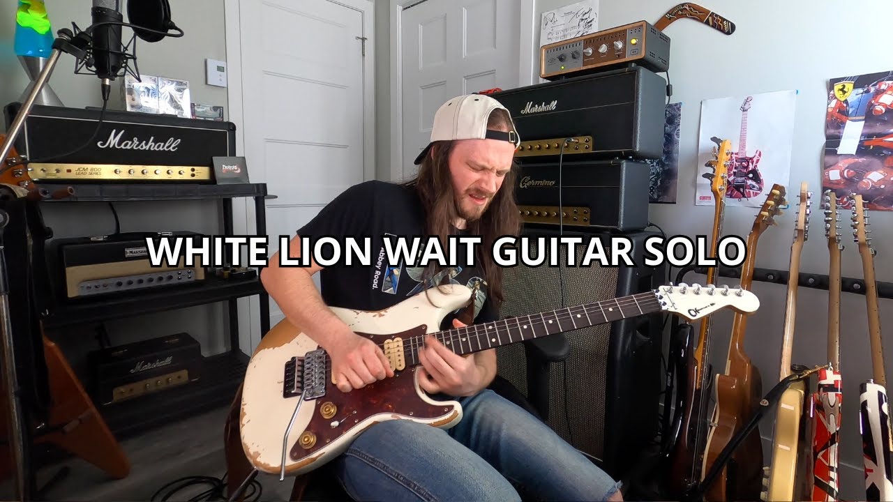 White Lion Wait Guitar Solo Cover