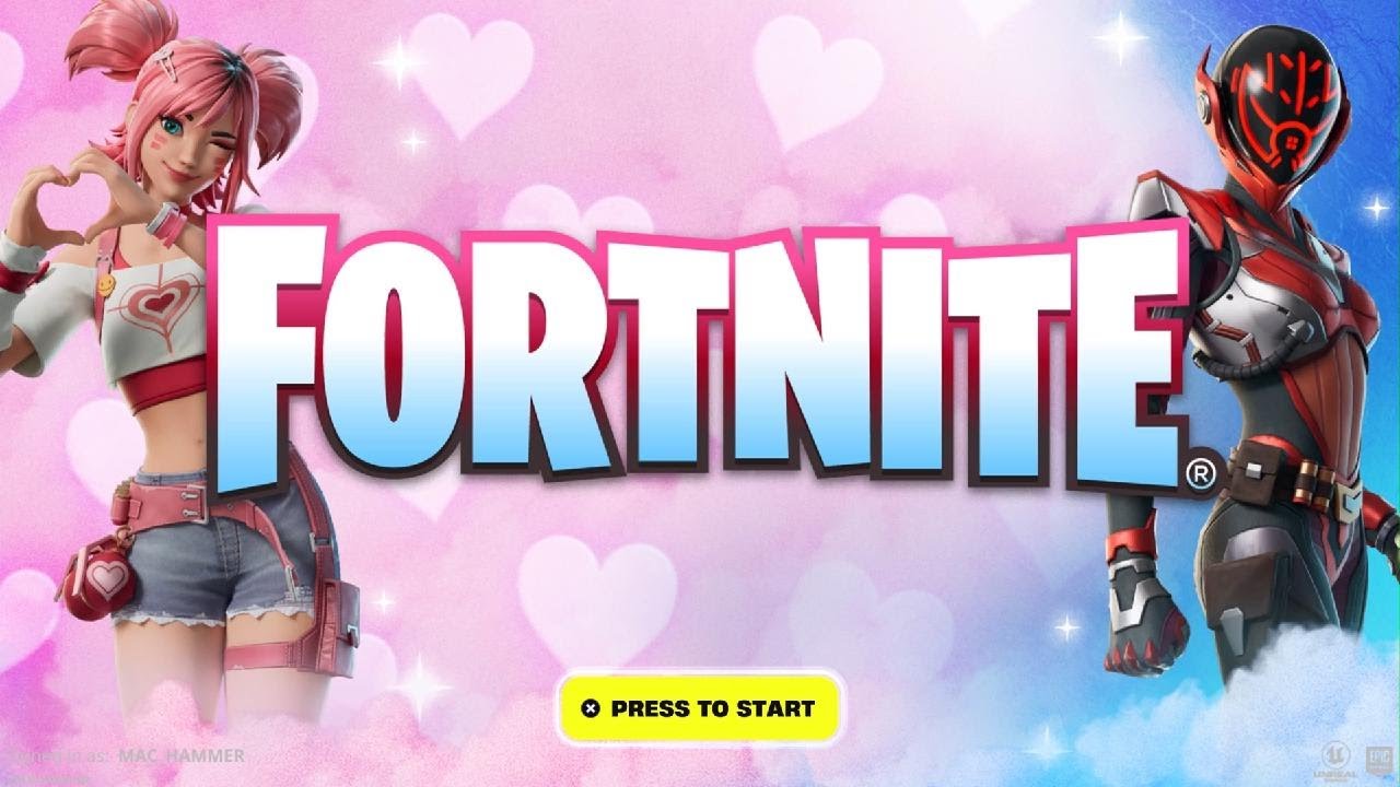 Non Fortnite player playing Fortnite