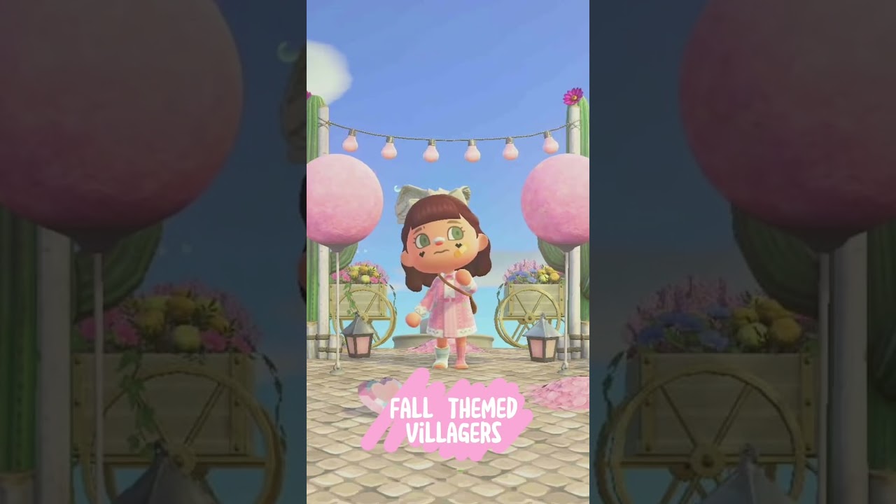 Fall themed villagers for your island 🍂 | animal crossing