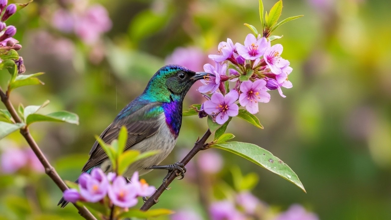 Relaxing Nature Piano Music with Bird Sounds – Focus, Study & Relax | No Ads