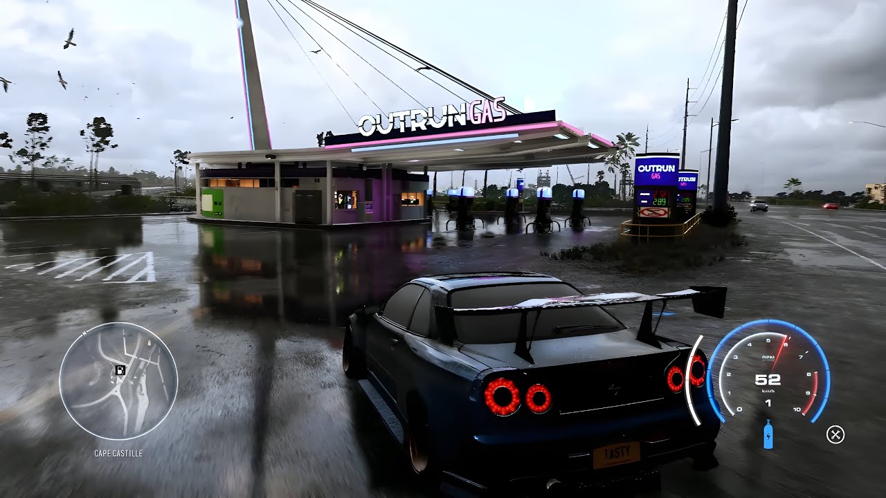Nissan GT-R R34 in Need for Speed Heat UNITE Mod - R5 5600 - RX 6600 XT