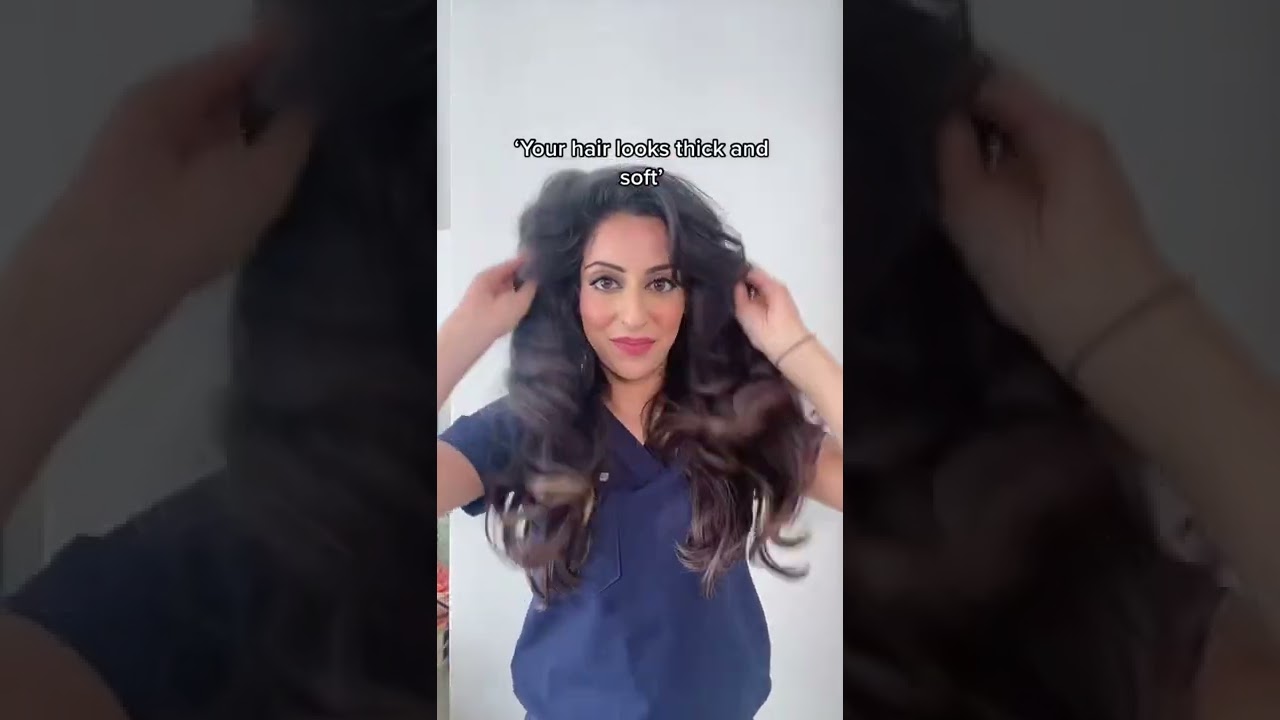 Dermatologist's secret to THICK hair | dermatology.doctor #shorts