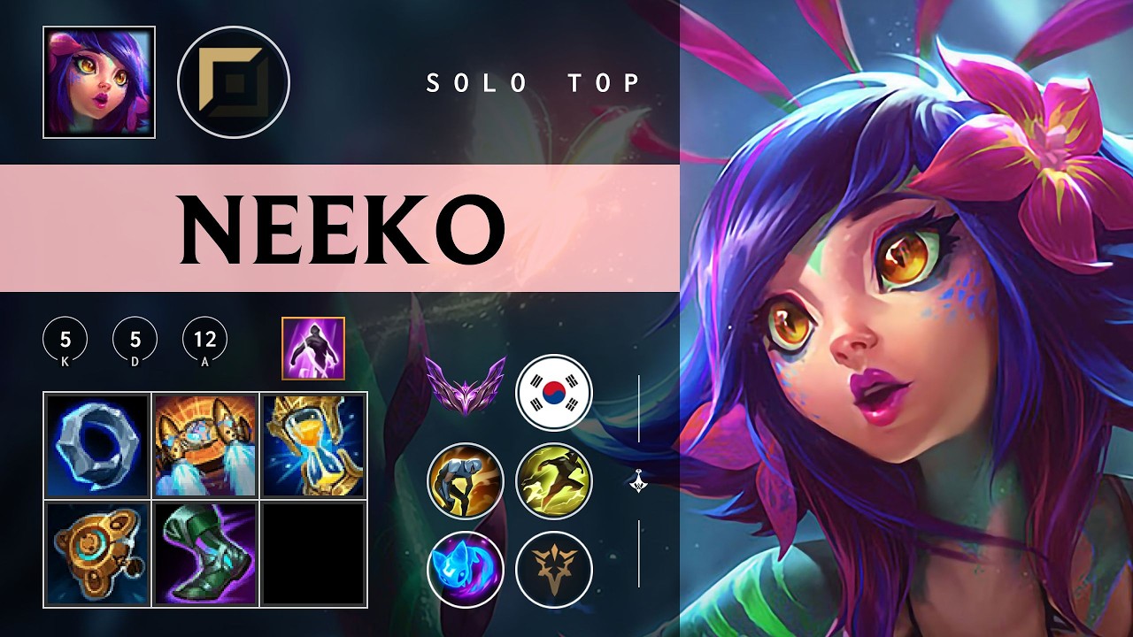 Neeko Top vs Riven - KR Master Patch 26.05