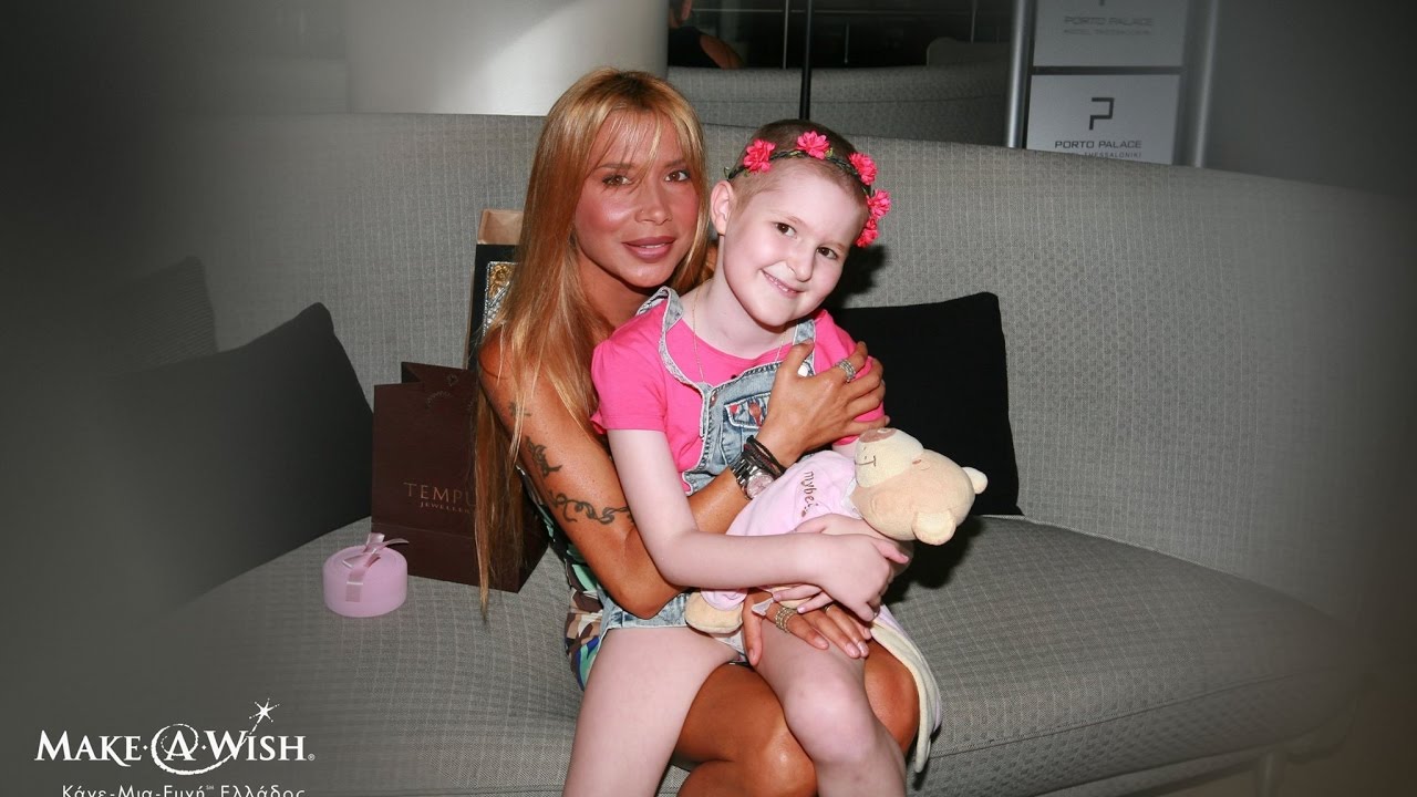 Paraskevi, 6… I wish to sing with Paola! Make-A-Wish GR
