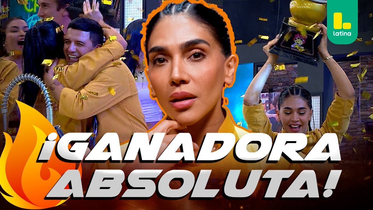 🏆✨ ¡Vania se consagra como la gran ganadora de la temporada! | El Gran Chef Famosos