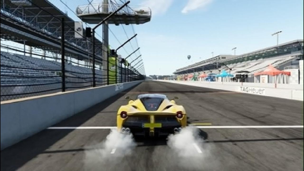 Playing a simcade with a controller is hard!